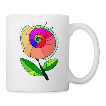 Flower - Mug - white - Right