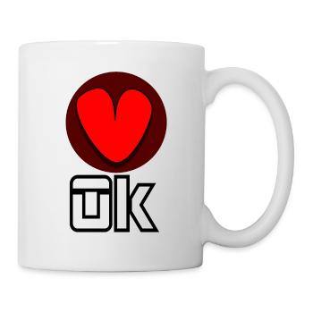 Ok - Mug blanc - blanc - Droite