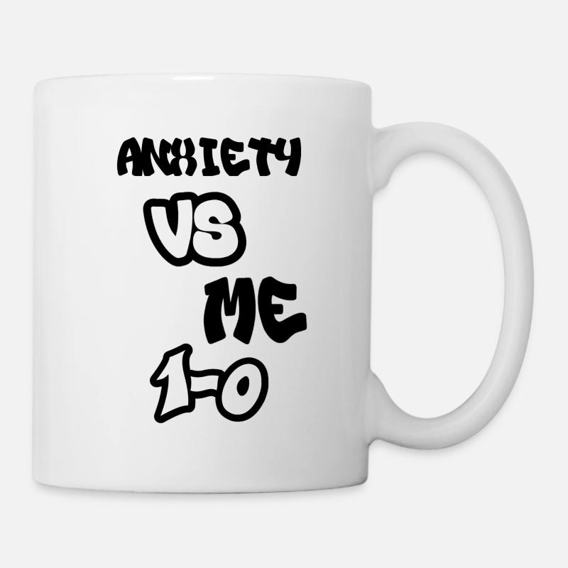 Cadeau pour les anxieux - Mug blanc - blanc