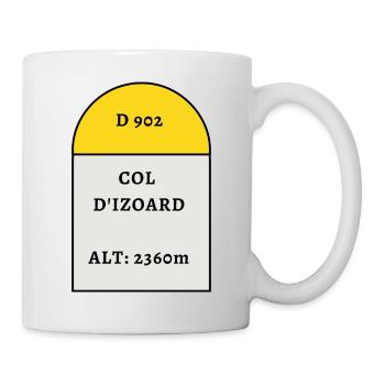 Col d'Izoard - Mug - white - Right