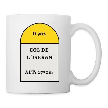 Col de l'Iseran - Mug - white - Right