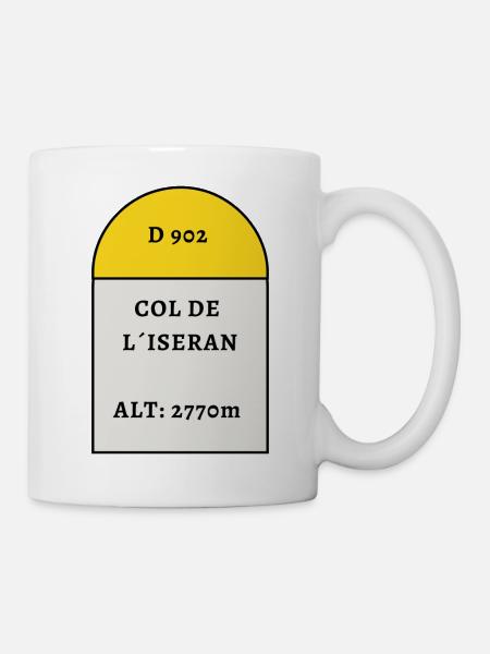 Col de l’Iseran - Mug blanc - blanc
