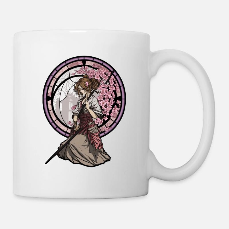 Manga-Mädchen - Tasse - Weiß