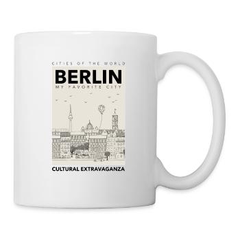 Berlin - Tasse - Weiß - Rechts