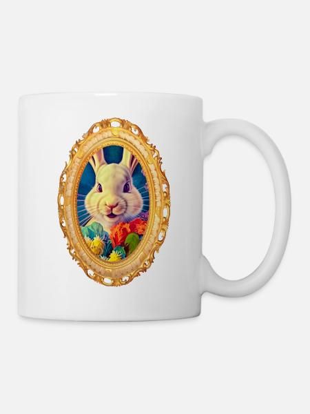 Niedliches Häschen - Tasse - Weiß