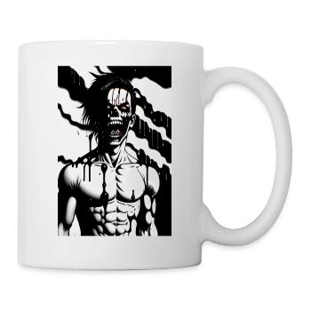melting zombie manga - Mug blanc - blanc - Droite