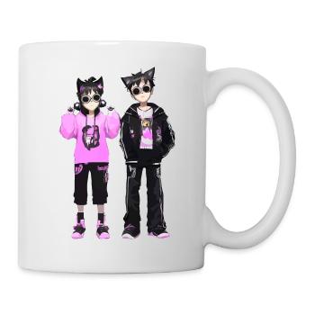Cosplay Boy and Girl - Mug - white - Right