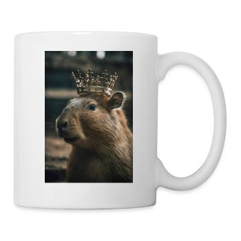 Capybara Animal Lover Gift Sweet Capybara - Mug - white - Right