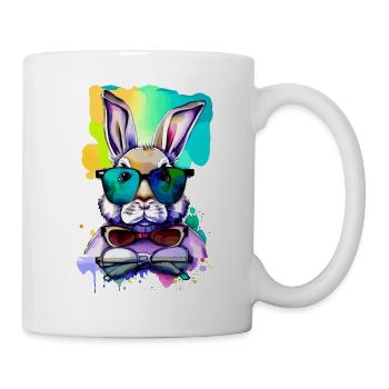 Dr. Osterhase - Tasse - Weiß - Rechts