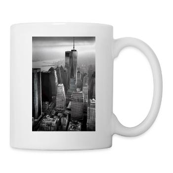 Vintage New York Skyline Geschenk New York - Tasse - Weiß - Rechts