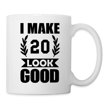 look good 20 - Tasse - Weiß - Rechts