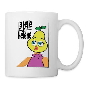 La belle hélène - Mug blanc - blanc - Droite