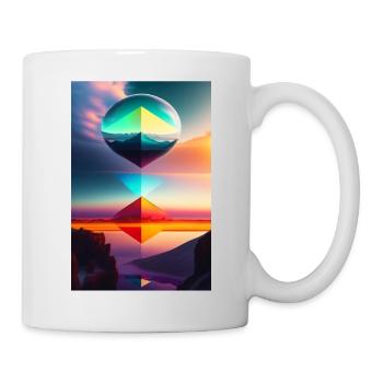 Magie et couleur - Mug blanc - blanc - Droite
