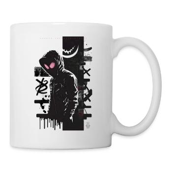 S. Man Graffiti Design par ART8NS Art ON Streetwear - Mug blanc - blanc - Droite