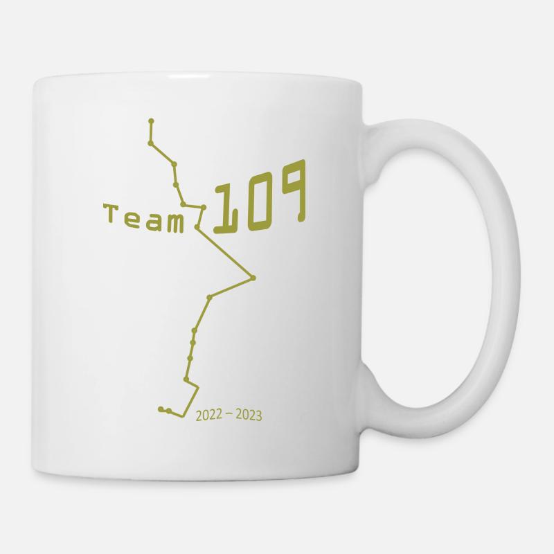 Team 109 design 01 - Mug blanc - blanc