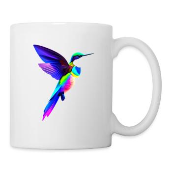 Vogel - Tasse - Weiß - Rechts