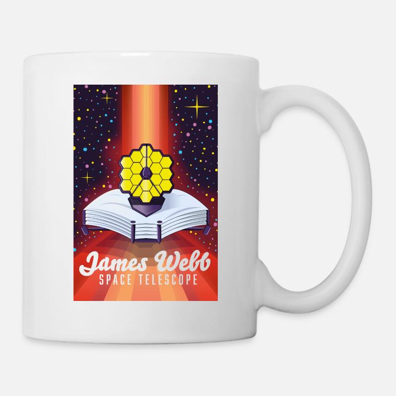 James-Webb-Weltraumteleskop - Tasse - Weiß