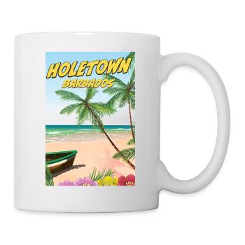 Holetown Barbade - Mug blanc - blanc - Droite