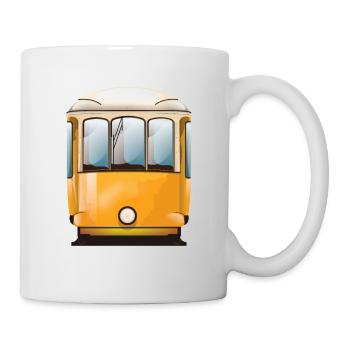Yellow Tram - Mug - white - Right