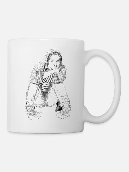 Frauenpower - Tasse - Weiß