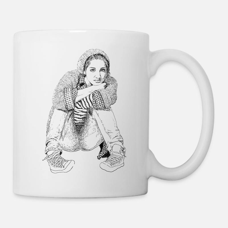 Frauenpower - Tasse - Weiß