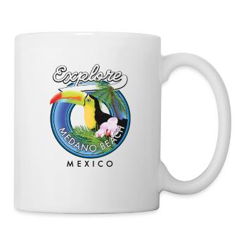 Explore Medano Beach Mexico - Mug - white - Right
