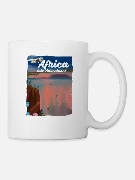 African into adventure - Mug - white