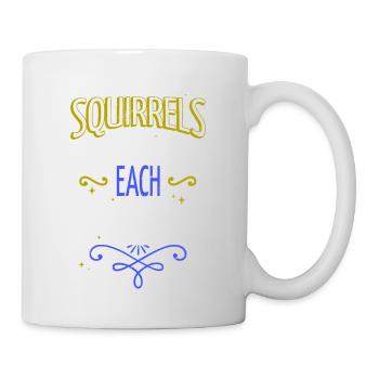 anti war disarmament peace symbol bird - Tasse - Weiß - Rechts