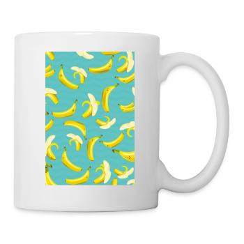 Banana pattern - Mug - white - Right