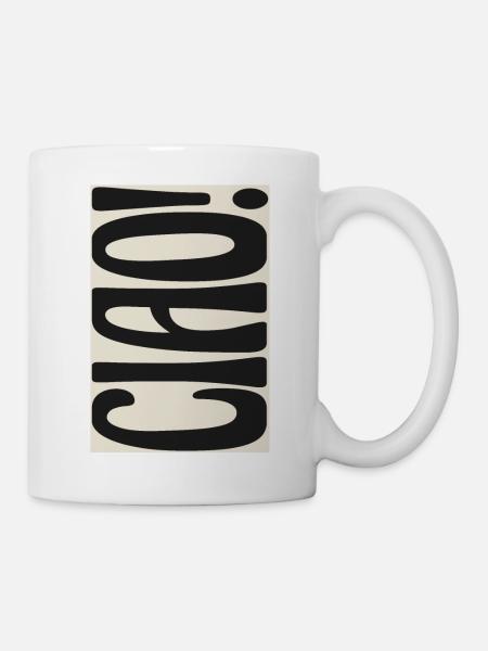 Ciao! - Tasse - Weiß