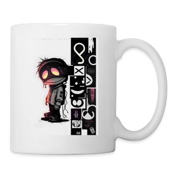 Robot by ART8NS - Art ON Streetwear - Mug - white - Right