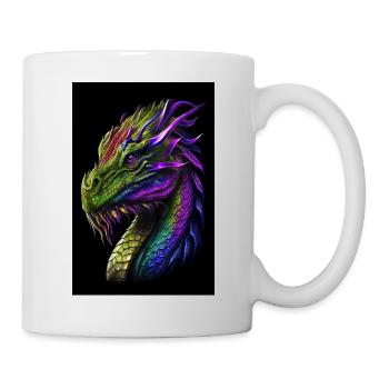 dragon sage - Mug blanc - blanc - Droite