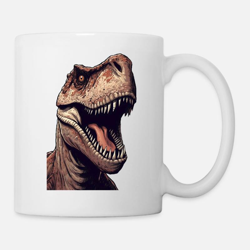 T-Rex - Mug blanc - blanc