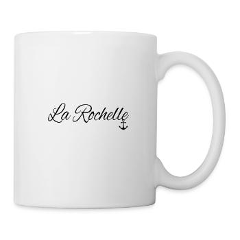 La Rochelle, avec ancre - Mug blanc - blanc - Droite