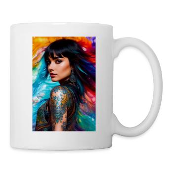 Colorful Beauty 12 - Mug - white - Right