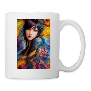 Colorful Beauty 9 - Mug - white - Right