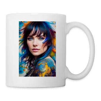 Colorful Beauty 3 - Mug - white - Right