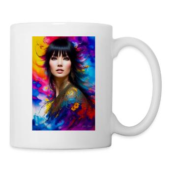 Colorful Beauty 2 - Mug - white - Right