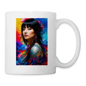 Colorful Beauty 4 - Mug - white - Right