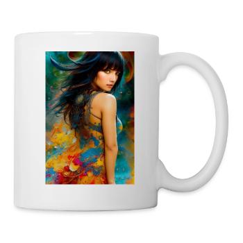 Colorful Beauty 10 - Mug - white - Right