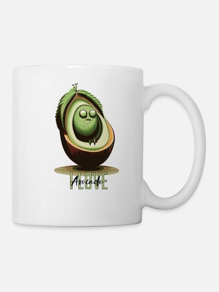 Avo - Tasse - Weiß