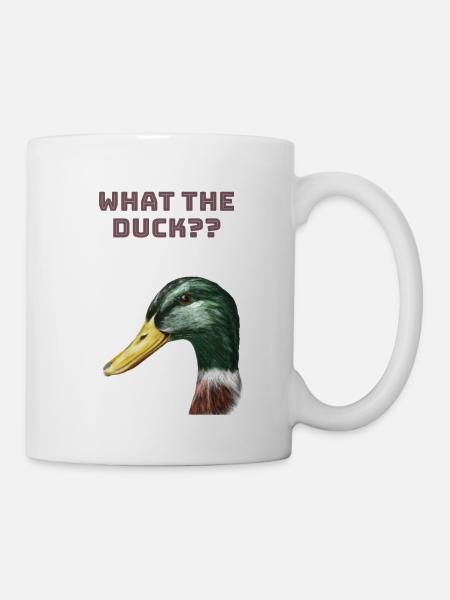 What the duck? - Tasse - Weiß