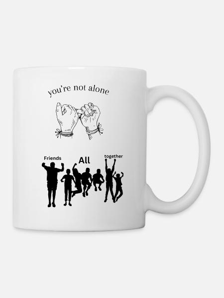 Not Alone - Mug - white