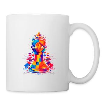 Schach - chess not just a hobby - Tasse - Weiß - Rechts