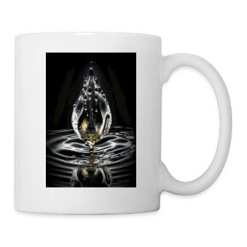 Déposer chrome 1 - Mug blanc - blanc - Droite