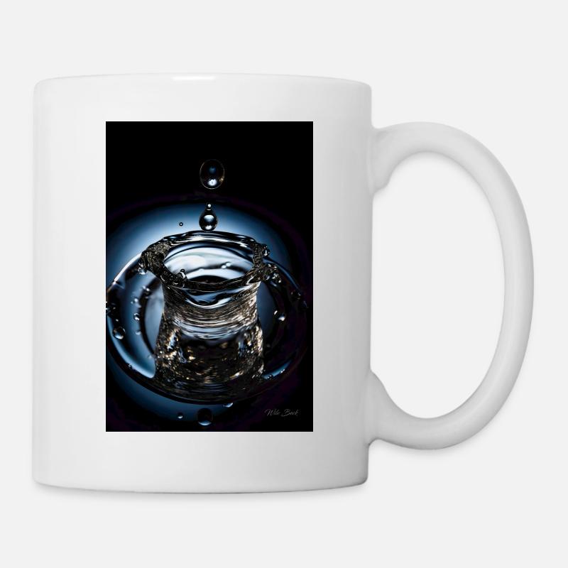 Drop chrome 5 - Mug - white