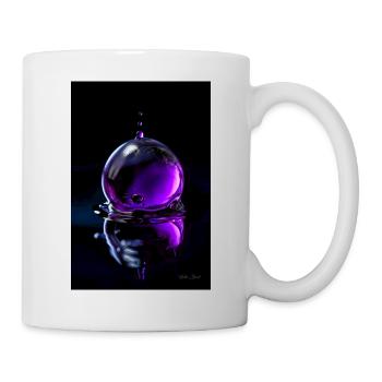 Drops purple 7 - Mug - white - Right