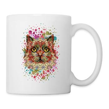 Chat - Mug blanc - blanc - Droite