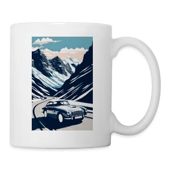 AM DB5 - Mug blanc - blanc - Droite