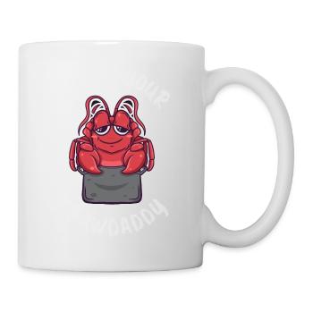 Who's Your Crawdaddy Kawaii Crawfish Boil - Tasse - Weiß - Rechts